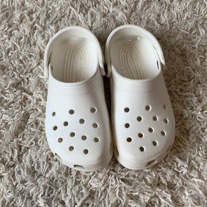 White Crocs